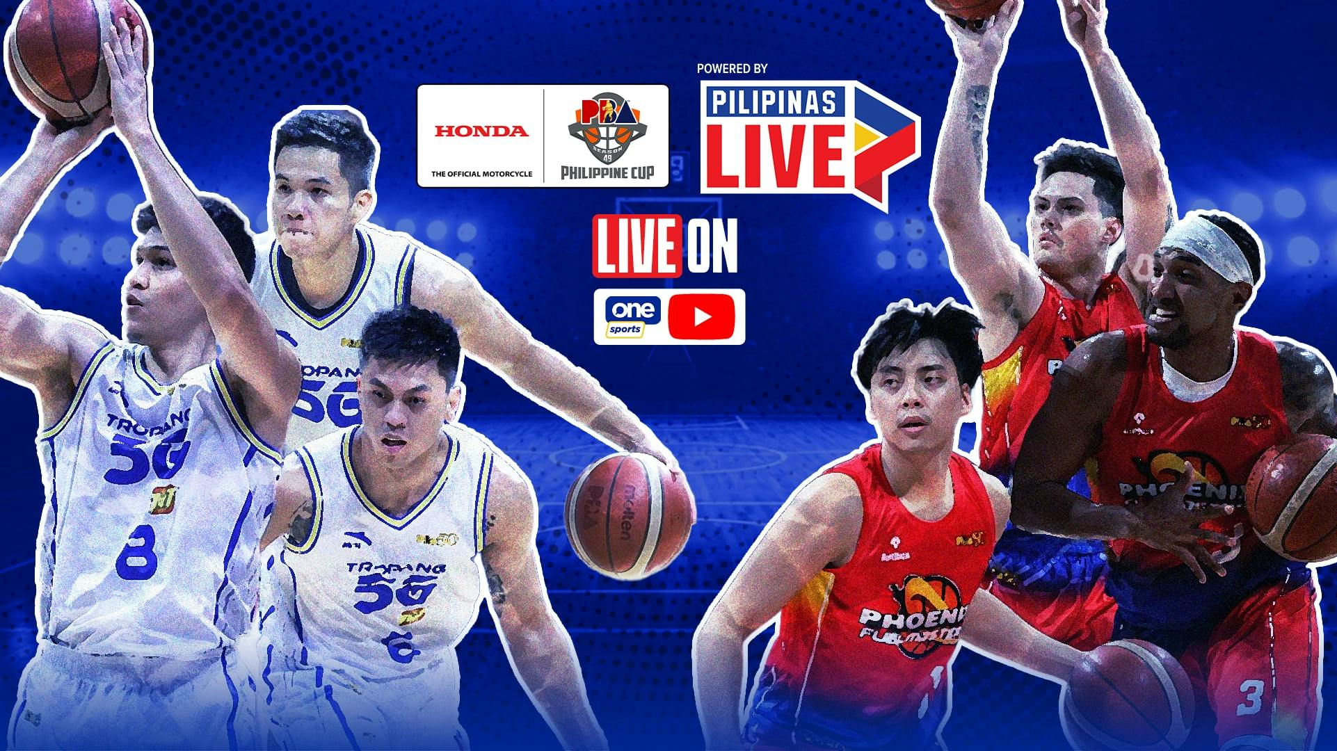 SCHEDULE | PBA, UAAP games livestreaming on One Sports YouTube